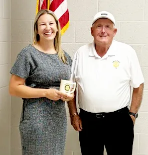 Calcutta Rotary Club hosts Beaver Local treasurer